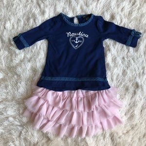 Nautica shirt w free skirt